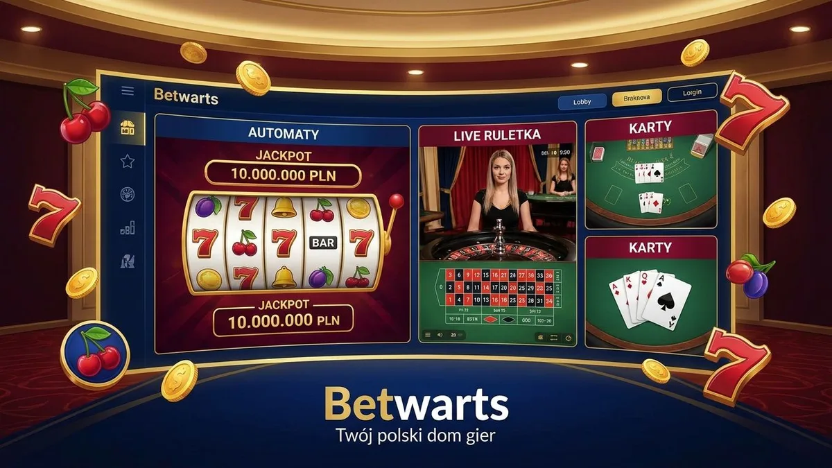 Gry casino w Betwarts